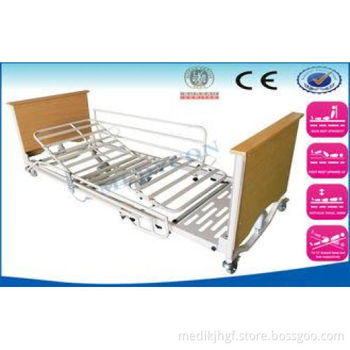 Hospital Electric Nursing Beds With Full Length Side Rails